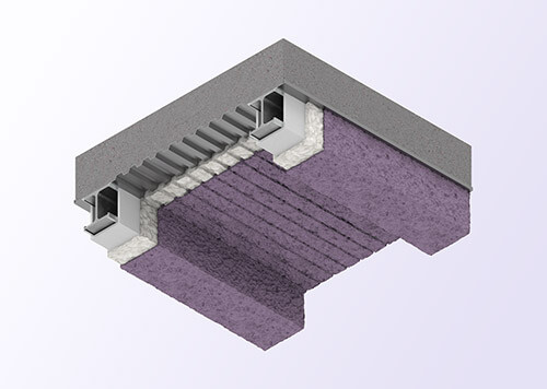 Ure-K Thermal Acoustic Insulation in custom purple color