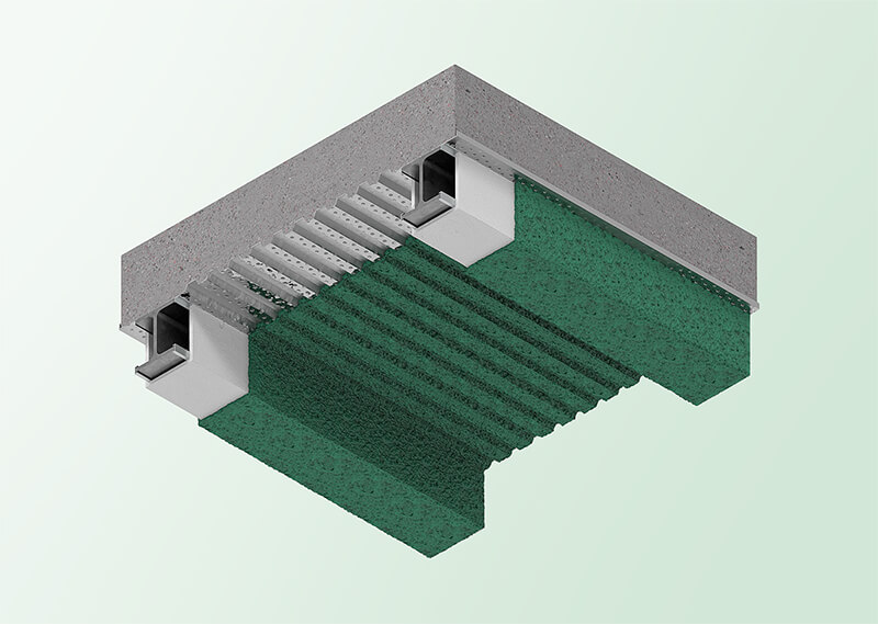 SonaSpray "fc" acoustical insulation in custom green color