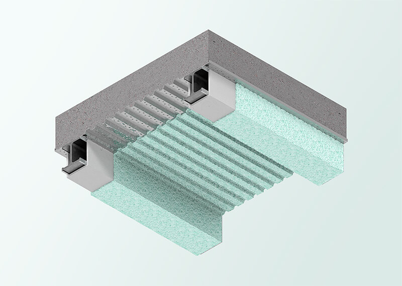 SonaSpray "fc" acoustical insulation in custom mint color