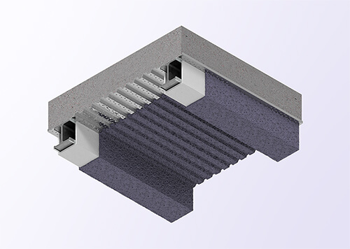 SonaSpray "fc" acoustical insulation in custom purple color