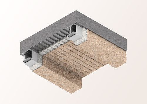 Ure-K Thermal Acoustic Insulation in standart beige color