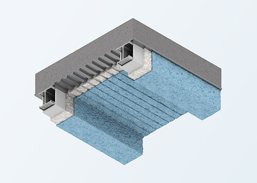 Ure-K Thermal Acoustic Insulation in custom light blue color