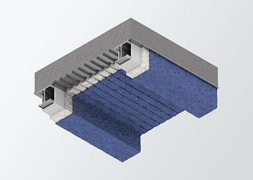 Ure-K Thermal Acoustic Insulation in custom blue color